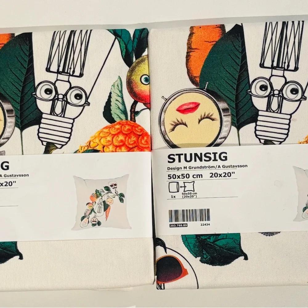 IKEA STUNSIG Accent Pillow Covers - Set of 2